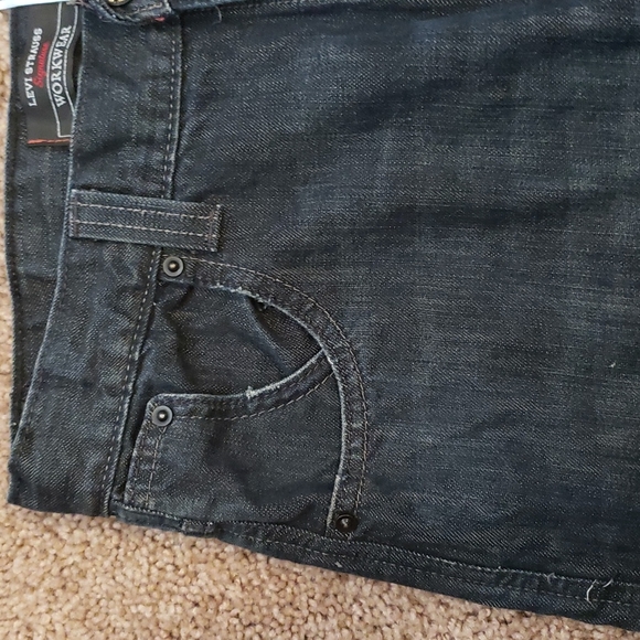 Girls Levi Strauss Signature Carpenter Jeans - Picture 5 of 15